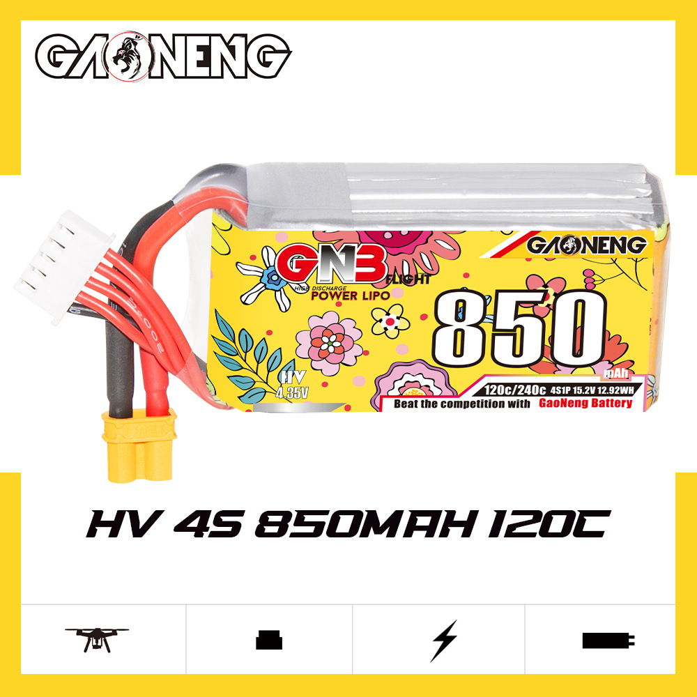 Upgraded GNB 4S 15.2V 850mAh L - Drone Battery 3S review and price