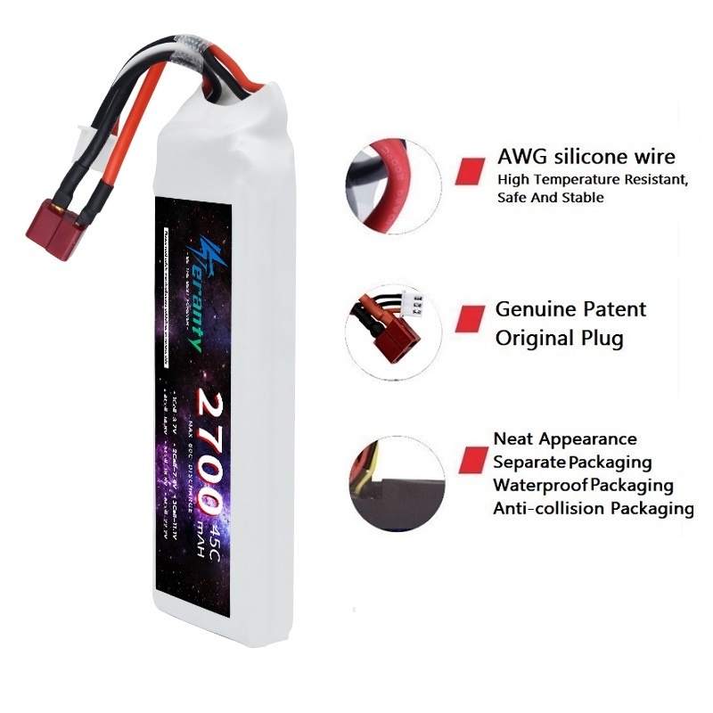 1/3PCS 2S 7.4V Lipo Battery 27 - Drone Battery Lipo review and price