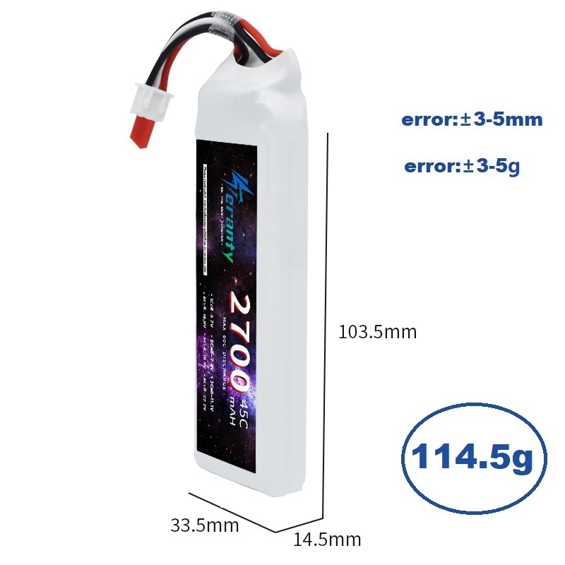 1/3PCS 2S 7.4V Lipo Battery 27 - Drone Battery Lipo review and price
