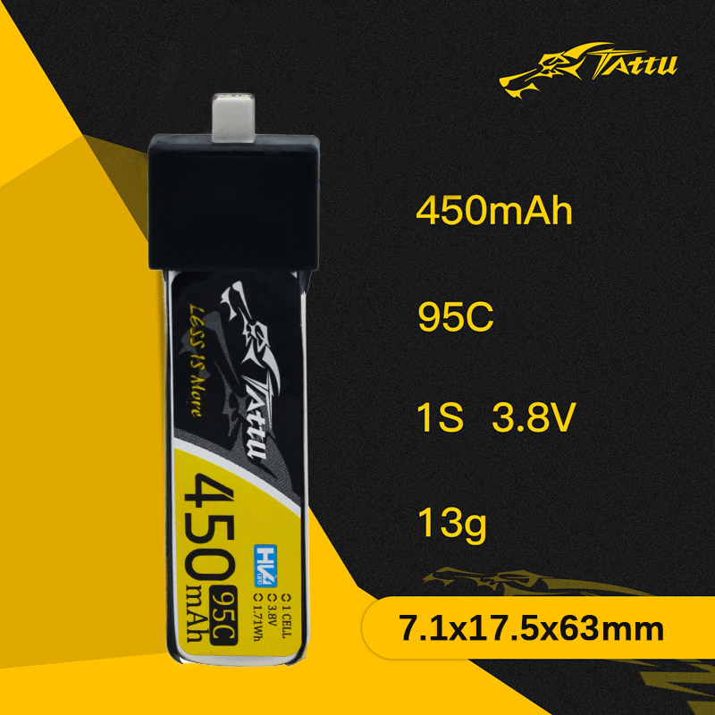 3Pcs NEW TATTU 450/500/550mAh  - Drone Battery Lipo review and price